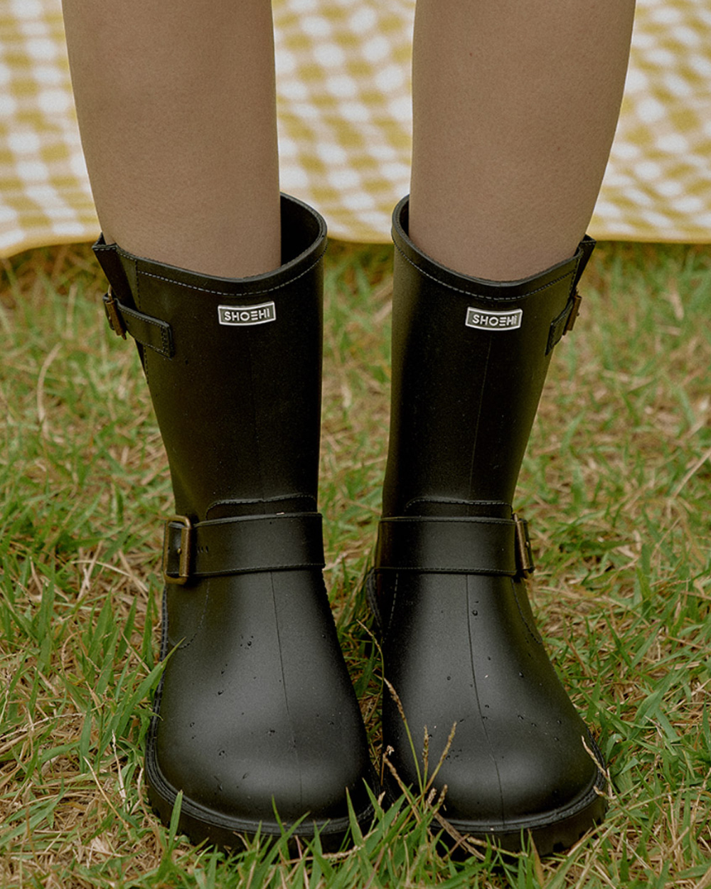 Reese Belt Middle Rain Boots