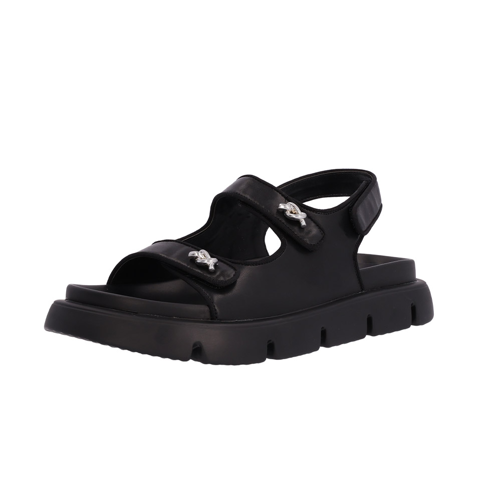 Aiga Two-Belt Velcro Strap Sandal(2Colors)_S0715
